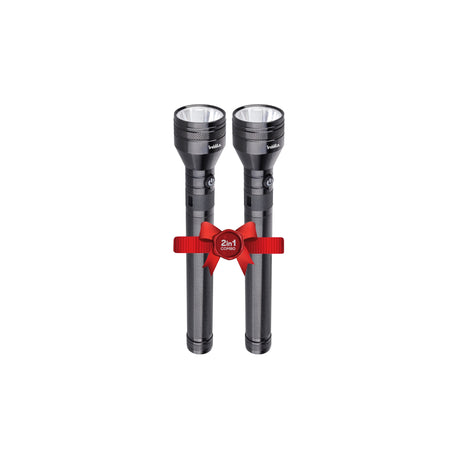 Rechargeable LED flashlight combo 2 pack 2500m range 7000mAh battery sanford 1