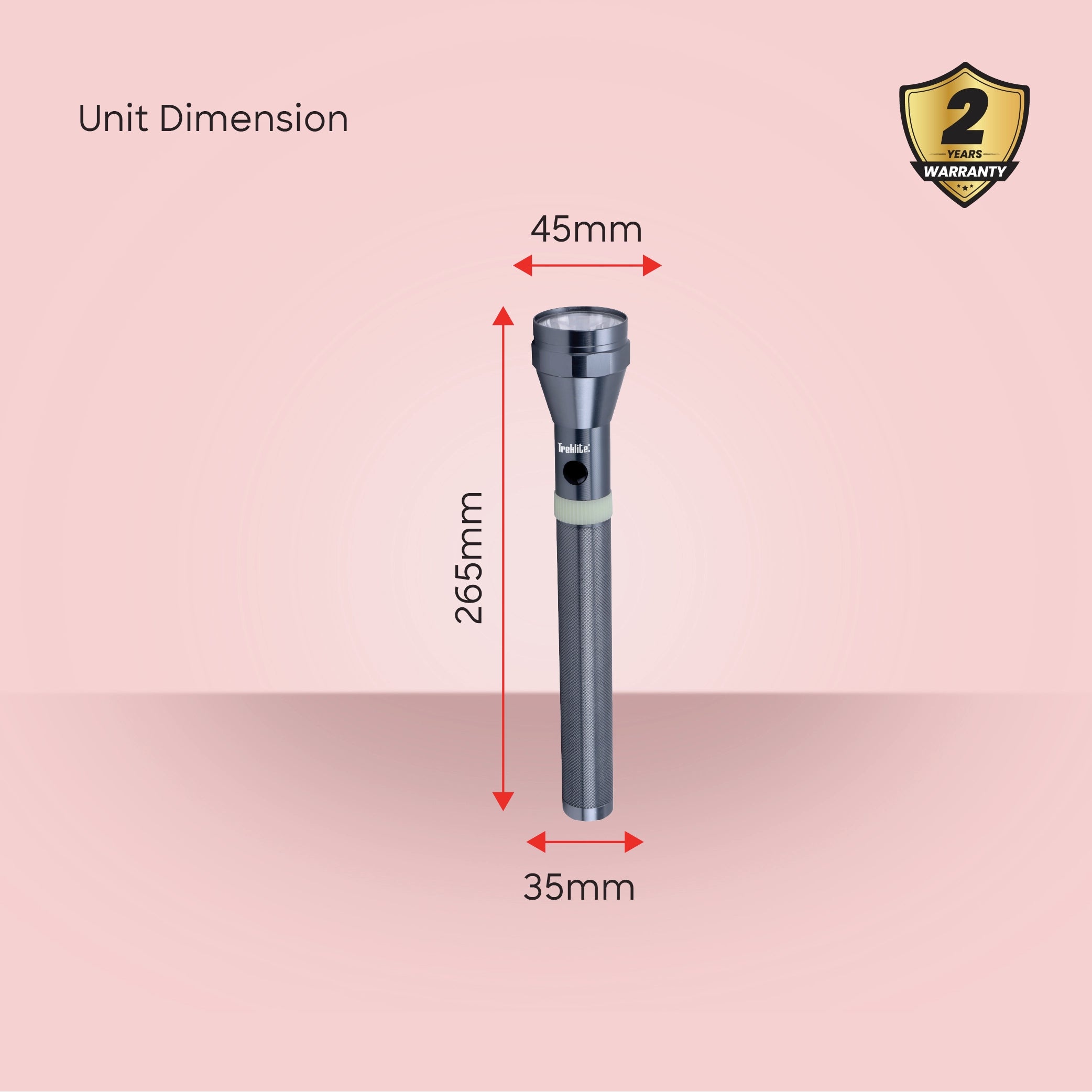 best rechargeable led flashlight Treklite Combo 3 Pack sanford 6