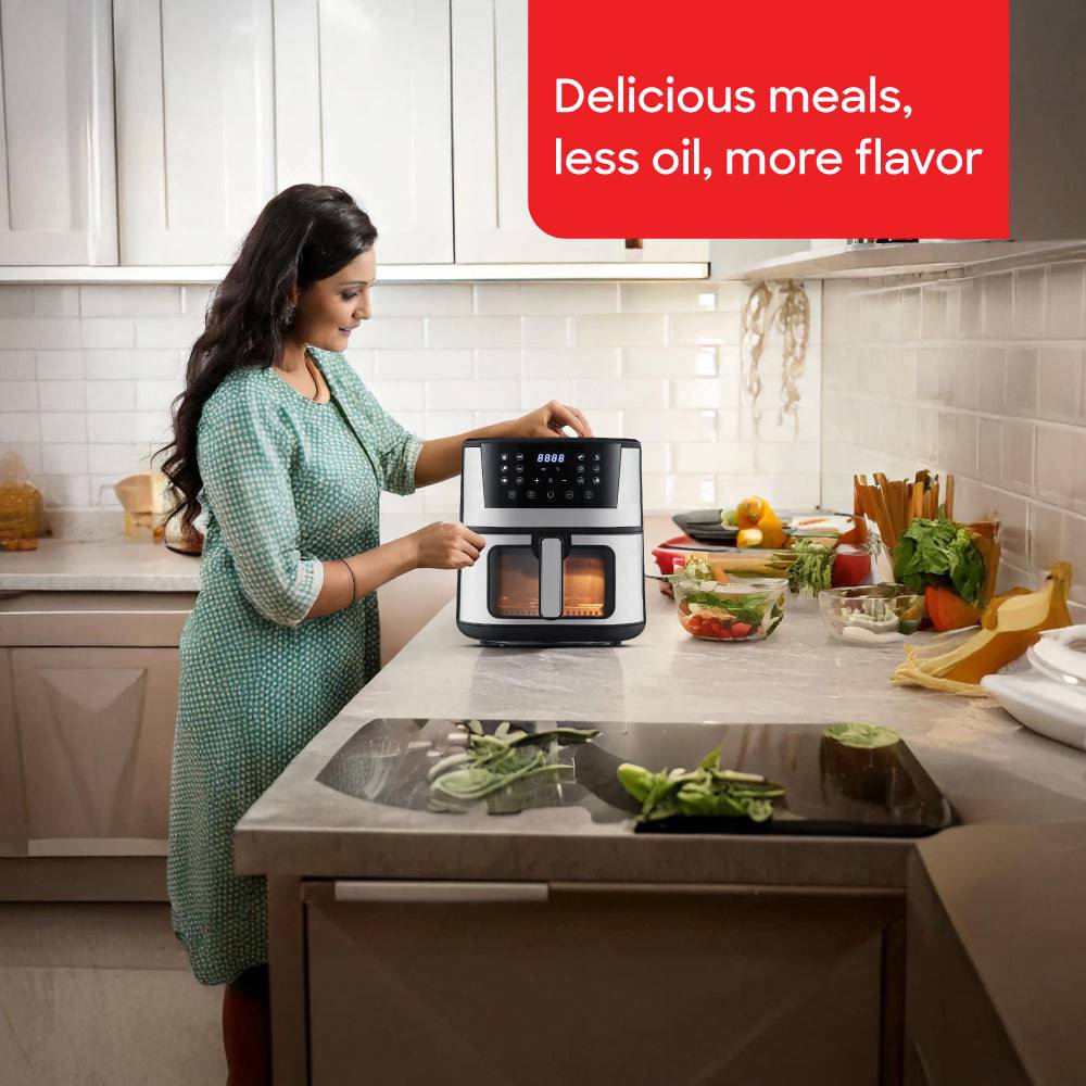 Sanford SF2454AF BS Digital Air Fryer 7L Capacity