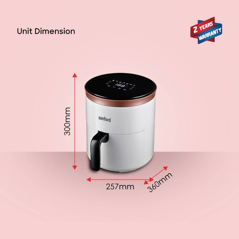 Sanford SF2455AF BS Air Fryer Control Panel