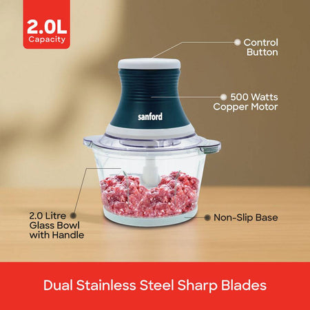 Sanford SF5588FC Multi-Function Chopper SS Blades