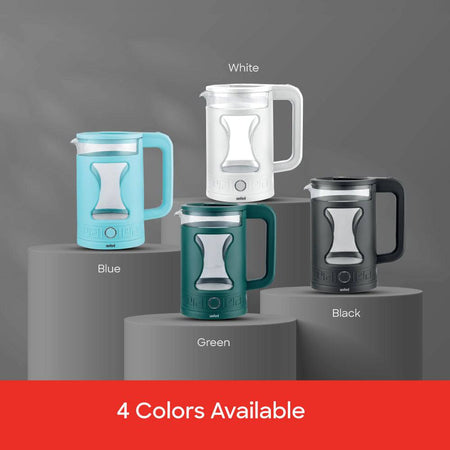 Sanford SF3359EK 1.8L Glass Kettle Stainless Steel Lid