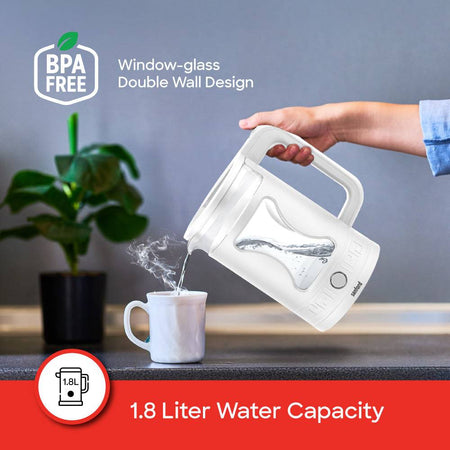 Sanford SF3359EK 1.8L Glass Kettle 360¡ Base