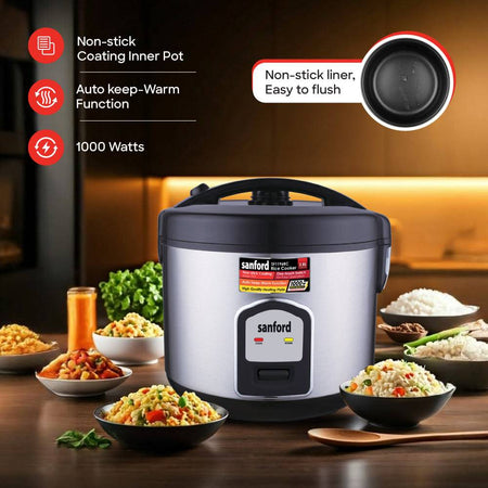 Sanford SF1196RC Rice Cooker 1000W Power Motor