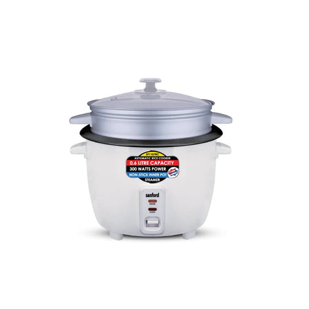 Sanford 600ml Automatic Rice Cooker with Steamer & Keep Warm | SF1157RC